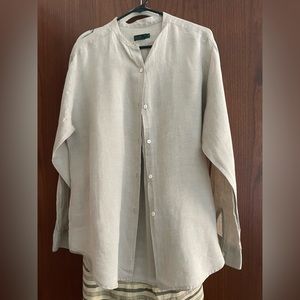 Jcrew linen shirt. Size L.